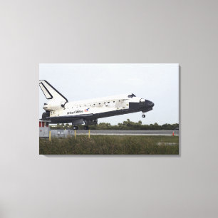 Toile La découverte de navette spatiale atterrit