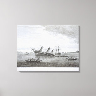 Toile La découverte sur les roches dans la Reine