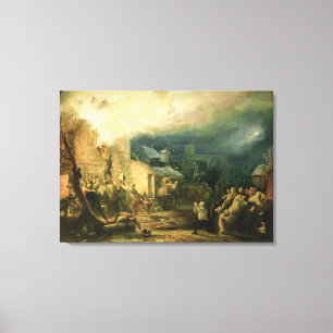 Toile La délivrance de John Wesley
