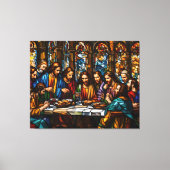 Toile La Dernière Cène : Un chef-d'oeuvre de la foi (Recto)