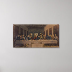 Toile La Dernière Supper Print Leonardo Da-Vinci