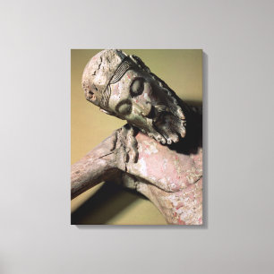 Toile La descente de la croix, 12ème siècle (polychro