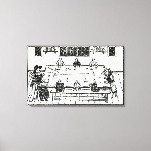 Toile La deuxième table de bonnes cultures (Recto)