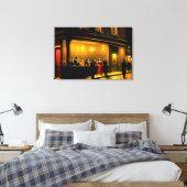 Toile La discothèque (Insitu(Chambre))
