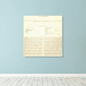 Toile La Division de l'Empire Romain 395 AD 2 (Insitu (Plancher de Bois))