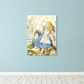 Toile La douche des cartes (Insitu (Plancher de Bois))