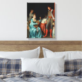 Toile La Duchesse Abrantes et le Général Junot (Insitu(Chambre))