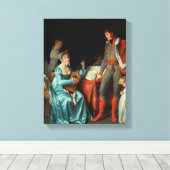 Toile La Duchesse Abrantes et le Général Junot (Insitu (Plancher de Bois))