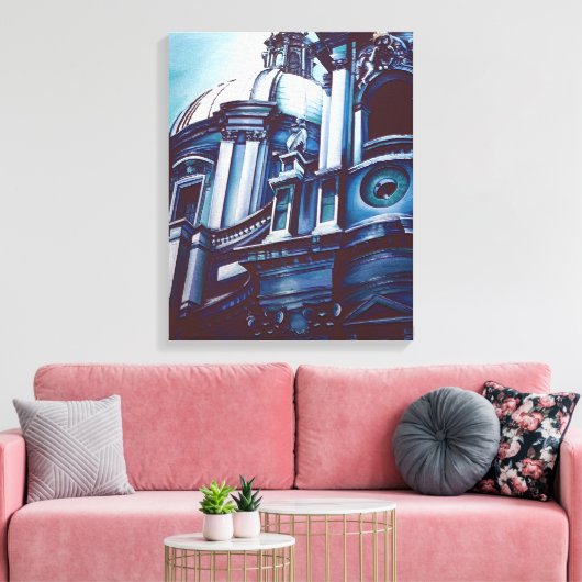 Toile La façade de Borromini (Insitu(Salon))