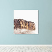 Toile La falaise de Sheer se lève au-dessus des nuages (Insitu (Plancher de Bois))