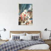 Toile La famille Necker en 1780 (Insitu(Chambre))