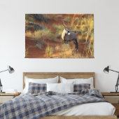 Toile La faune africaine Oryx Antelope Dune Savannah (Insitu(Chambre))