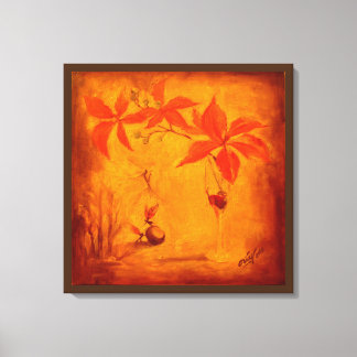 Toile La fée d'automne