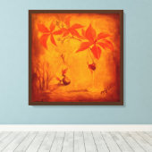 Toile La fée d'automne (Insitu (Plancher de Bois))