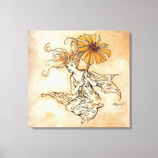 Toile La fée de marguerite (Recto)