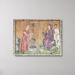 Toile La femme de Samaria au puits