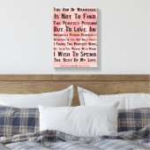 Toile La Femme Parfaite (Insitu(Chambre))