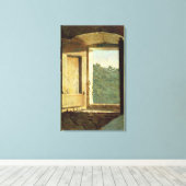 Toile La fenêtre (huile sur toile) (Insitu (Plancher de Bois))