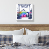 Toile La ferme de la vallée de l'Aura (Insitu(Chambre))