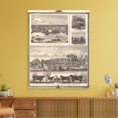 Toile La ferme et la résidence de Nashua (Insitu(Salon))