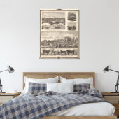 Toile La ferme et la résidence de Nashua (Insitu(Chambre))
