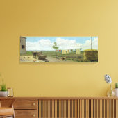 Toile La Ferme (huile sur toile) (Insitu(Salon))