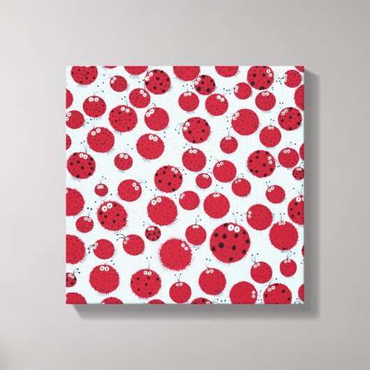 Toile La Fête de la Coccinelle (Recto)