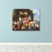 Toile La fête des dieux (Insitu (Plancher de Bois))