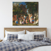 Toile La fête des dieux (par Giovanni Bellini) (Insitu(Chambre))