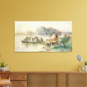 Toile La fête du mariage (Insitu(Salon))