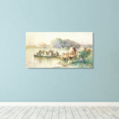 Toile La fête du mariage (Insitu (Plancher de Bois))