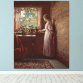 Toile La Fille à la Fenêtre (Insitu (Plancher de Bois))