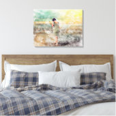 Toile La Fille à la plage (Insitu(Chambre))