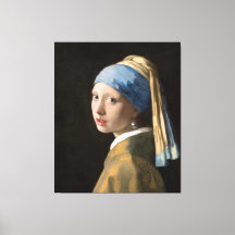 La fille de Johannes Vermeer avec une oreille perl