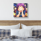 Toile La fille de manga (Insitu(Chambre))