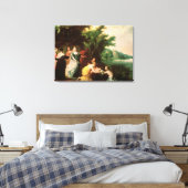 Toile La fille de Pharaon à la découverte de Moïse (Insitu(Chambre))