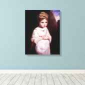 Toile La Fille des fraises (Insitu (Plancher de Bois))