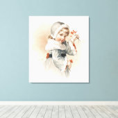 Toile La fille d'hiver de Maud Humphrey (Insitu (Plancher de Bois))