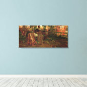 Toile La fille du roi (Insitu (Plancher de Bois))