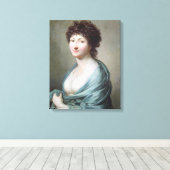 Toile La fille : Portrait de Caroline Susanne Graff (Insitu (Plancher de Bois))