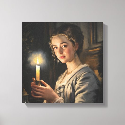 Toile La Flamme Intérieure (Recto)