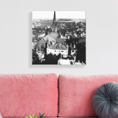Toile La flèche décorée d'une église à Boston (Insitu(Salon))