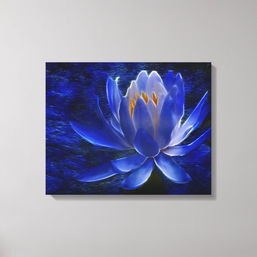 Toile La fleur de Lotus et sa signification (Recto)