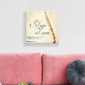 Toile La Flûte De La Salle De Musique (Insitu(Salon))