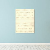 Toile La folie, statistique US Lithograph (Insitu (Plancher de Bois))