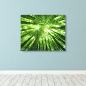 Toile La forêt de bambou (Insitu (Plancher de Bois))