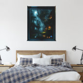 Toile La forêt enchantée de Coi par Xzendor7 (Insitu(Chambre))