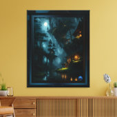 Toile La forêt enchantée de Coi par Xzendor7 (Insitu(Salon))