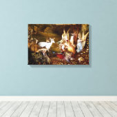 Toile "La forêt enchantée" de Fitzgerald (Insitu (Plancher de Bois))