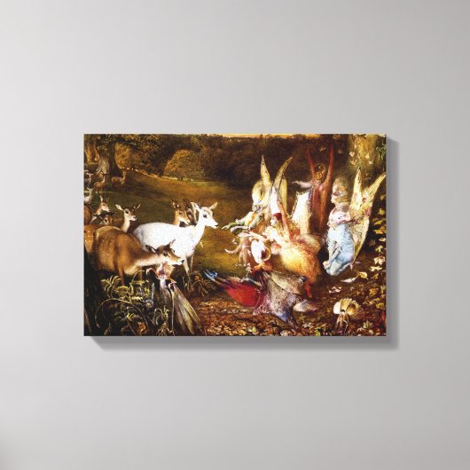 Toile "La forêt enchantée" de Fitzgerald (Recto)